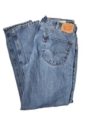 Levi's 541 Mens 38 X 34 Medium Wash Blue Denim Jeans Preppy Work College Style